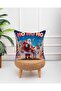 Santa Claus & Reindeer Christmas Themed 3D Effect Digital Printing Throw Pillow Cover - 2