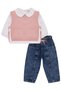 Knitwear Sweater Set of 3 for 6-18 Months - Pink - 3