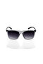 Square Gradient Purple Glass Unisex Sunglasses - 2