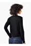 T-shirt with Ribbed Texture and Round Neck - 3