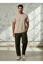 Men Regular Fit Crew Neck Short Sleeves Applique T-shirt - 2