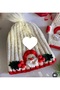 Santa Claus Christmas Komsept Beanie Gloves - 3