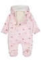 Patterned Cosmonaut 1-9 Month Jumpsuit - Pink 3-6 Months - 3