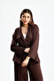 Women's Puff Scuba Kimono-Pants Two-Piece Set - 4
