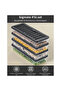 4-Piece Transparent Storage Container Black 4X1 Lt Bgmt1515 Microwave, Refrigerator and Freezer Compatible Düze