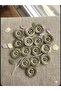 Boat Model Polyester 32 Size 20.5mm (15 Pieces) Beige Button