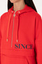 Women's Red Hooded Sweatshirt 50309055-Vr030 - 7