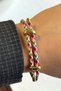 Detailed Adjustable Knitted Rope Women's Steel Bracelet, Does Not Tarnish, Does Not Lose Color - 4