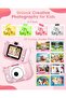 YU WELL Kids HD Digital Camera for Ages 3-12, Selfie Video Camera (Pink, Model-1) - 6