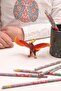 Hand-Painted Figurine - Medieval Fantasy Phoenix - 6.5 cm - 7