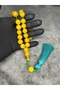 Large Size Rope Tasseled High End Tightening Amber Prayer Beads - 4