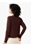 T-shirt with Ribbed Texture and Round Neck - 4