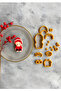 Christmas Mommy Dough Sculpting Set/Cookies in Pajamas, Ceramic, Polymer Clay, Play Dough 5X9 cm - 7