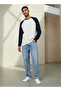 Men Regular Fit Crew Neck Raglan Sleeves T-shirt - 2