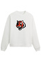 Cincinnati American Football White Regular Sweatshirt