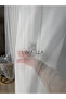 ستارة تول يونانية حديثة بيضاء (عادية بدون طيات) - 5