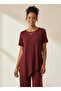 Plus Size Combed Cotton Top and Bottom Set - 2