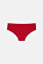 3-Pack Cotton Patterned Regular Waist Hipster Panties - 6