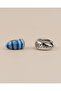 Blue Mavi Mineli Halka Xuping Earrings - 6