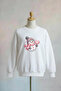 Printed Cotton 3 Thread Oversize Sweatshirt