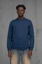 Slimfit Dot Dobby Crew Neck Cotton Sweater - 3