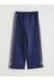Navy Blue Hello Kitty Printed Girls' Sweatshirt and Sweatpants - 8