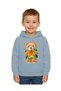 Unisex Teddy Bear Bear Printed Children's Hooded Swaetshirt 3 Thread Raised - 2