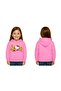 Unisex Hello Kity Printed Children's Swaetshirt Printed Hooded 3 Thread Rasterated