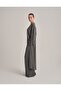 Belted Combined Long Kimono Anthracite Melange - 4