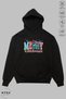 Unisex Hoodie Long Sleeve Merry Stitchmas Printed Hooded Fleece-Lined Oversized Cotton Sweatshirt - 6