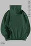 Unisex Hoodie Long Sleeve Merry Stitchmas Printed Hooded Fleece-Lined Oversized Cotton Sweatshirt - 7