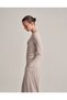 Fitted Long Sleeve T-Shirt Stone One Piece - 5