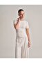 Fit Cut Short Sleeve T-Shirt Ecru - 2