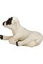 Black Faced Lamb Laying Down - Animal Figurine - Multi-color - 2