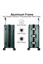 POGAGO PP Hard Case 3-Piece Luggage Set | Lightweight Suitcase with Aluminum Frame & 360 Wheels - 3