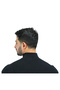 Men's Texture Stitch Mock Neck Long Sleeve Full Zipper Cardigan - 3