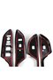 For Honda Civic Fc5 Fk7 2016-2021 Glass Control Panel Carbon Fiber – 4 Piece Set (Front + Rear) - 2