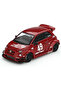 1/64 LB-WORKS x Abas Works ABARTH 595 أحمر