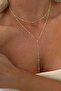 Long Gold Yellow Bulk Gold Fine Stylish Design Necklace - 4
