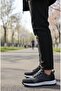 Men's Black Daily Walking Sports Shoes Comfortable Sole - 5