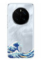 Honor Magic 7 Pro Compatible Kanagawa Oki Nami Ura Wave Design Printed Silicone Case