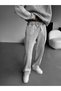 Unisex Oversized Acid Washed Tracksuit Set Stitching Detailed Jogger and Sweatshirt Set - 3