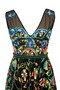 Rochie midi cu broderie Dara - 3