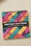 Abstract Patterns - 21X21 cm Coloring Book, for Children and Adults - 2