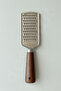 4 Pcs Acacia Handle Kitchen Set - Peeler, Bottle Opener, Pizza Cutter, Hand Grater - Zara Model - 2
