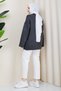 Women's Crew Neck Oversize Knitwear Sweater - 6