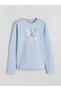 LCW Kids Crew Neck Girl's T-Shirt