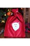 Santa Claus Gift Sack Small Size 40X30 cm Santa Claus Sack Christmas Decorations Special Design Sack