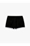 Elastic Waist Comfortable Cut Velvet Shorts Pajama Bottoms - 3