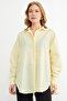 Basic Slit Oversized Shirt - 4